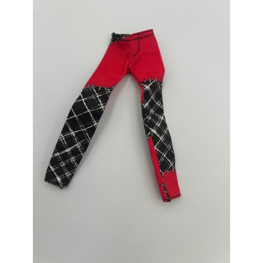 Monster High Frankie Stein I Heart Love Fashion Patchwork Pants